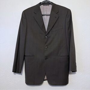 Jack Victor Mens Blazer Brown Estrato Super 110s Wool Suit Jacket Sport Coat 40R